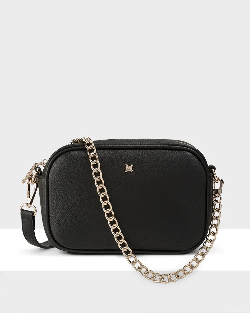 Monica Camera Crossbody Bag   Chain Strap