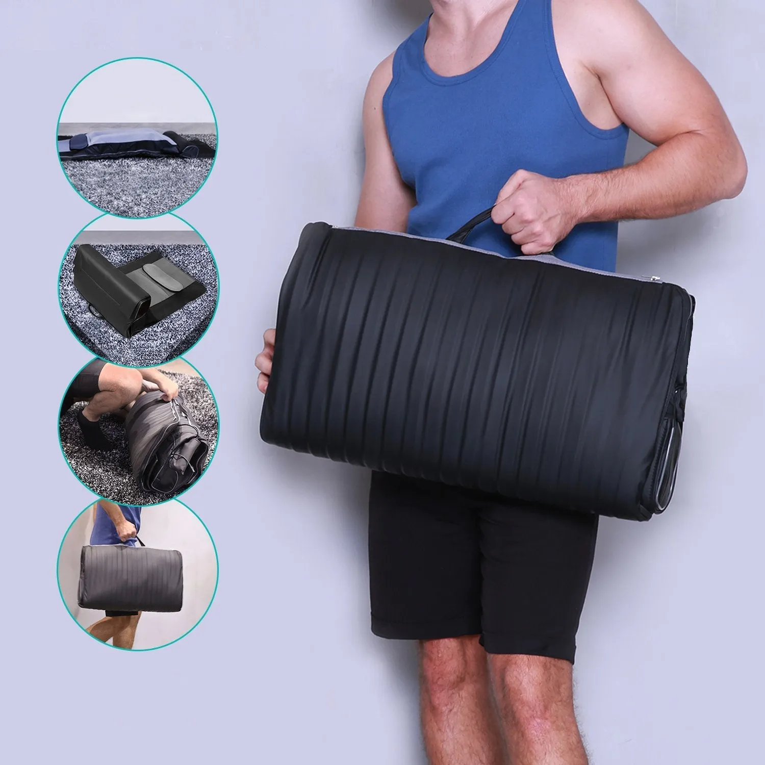 Naipo Yoga Massage Mat with Heat