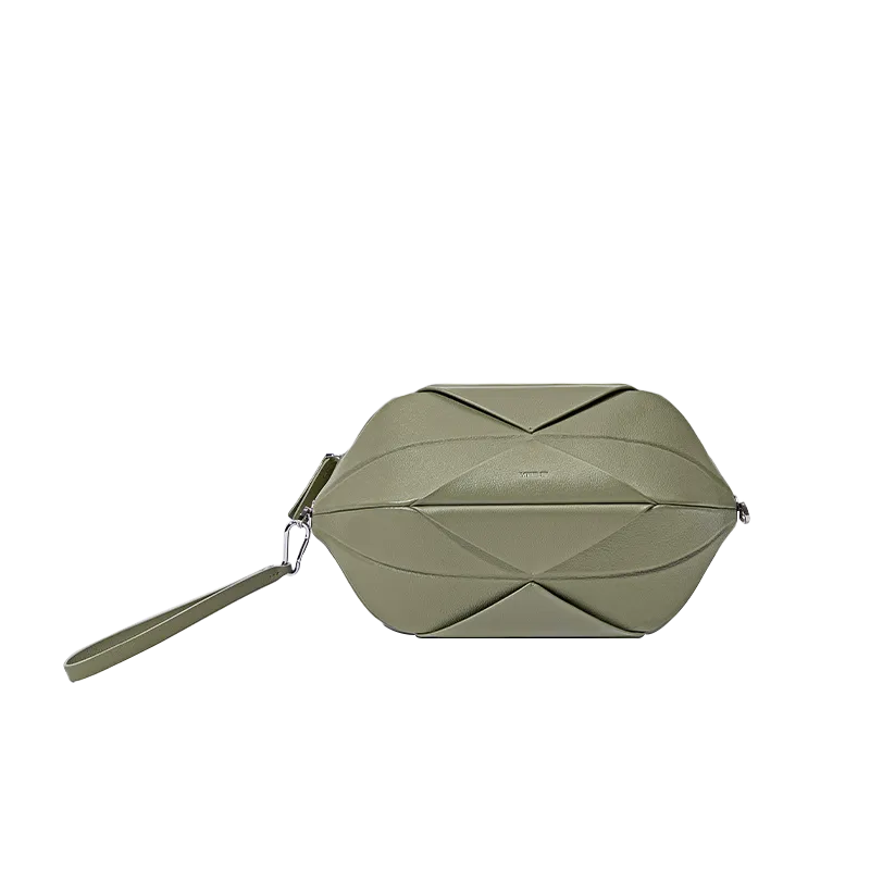 Noah Foldable Crossbody Bag - Green
