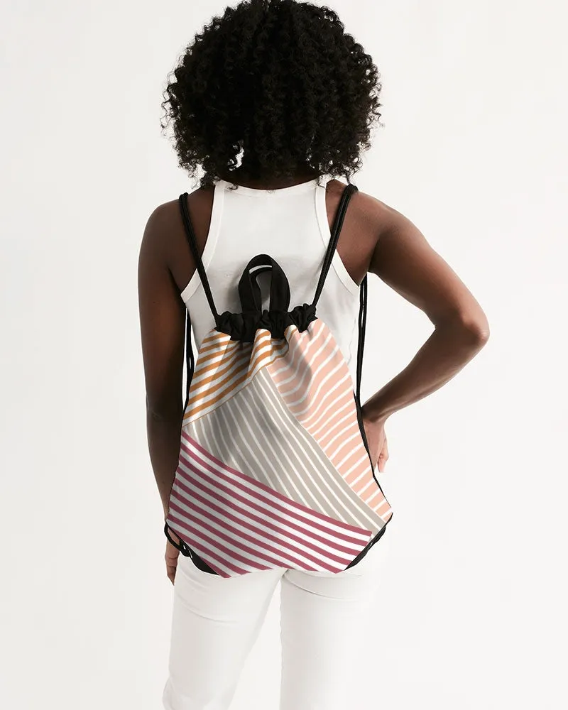 Orange Flavor Canvas Drawstring Bag