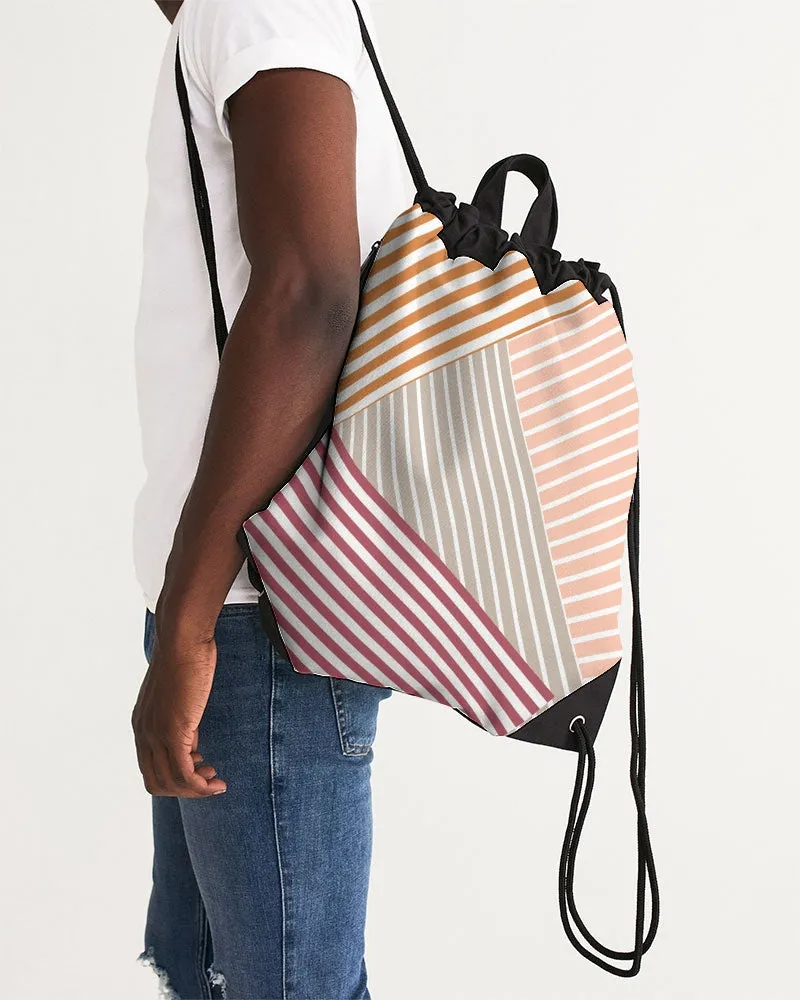 Orange Flavor Canvas Drawstring Bag