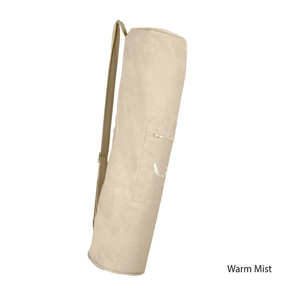 Organic Cotton Yoga Mat Bag Zip