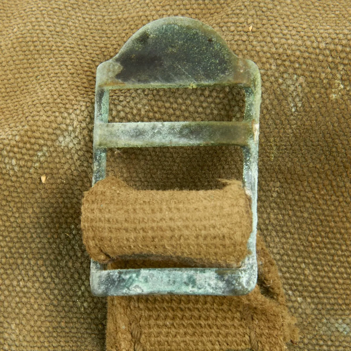 Original U.S. WWII M-1941 USMC 2nd Pattern Haversack Upper Bag - GRADE 2