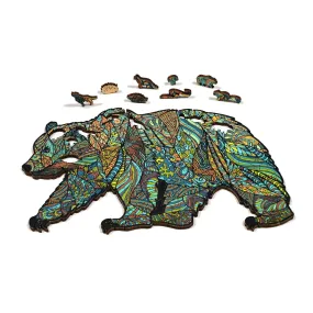 Outside Inside Wooden Puzzle