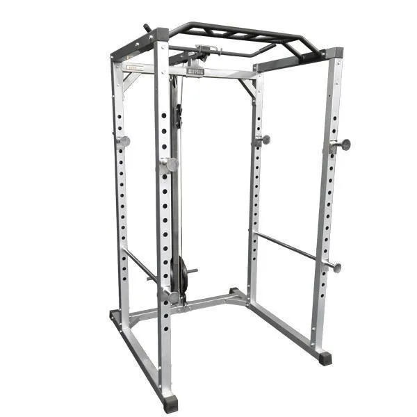 Package Deal 1 - MMPR Power Rack with High Low Pulley, ASFID Bench, Olympic Bar & 145kg Olympic Weights (Package Price)
