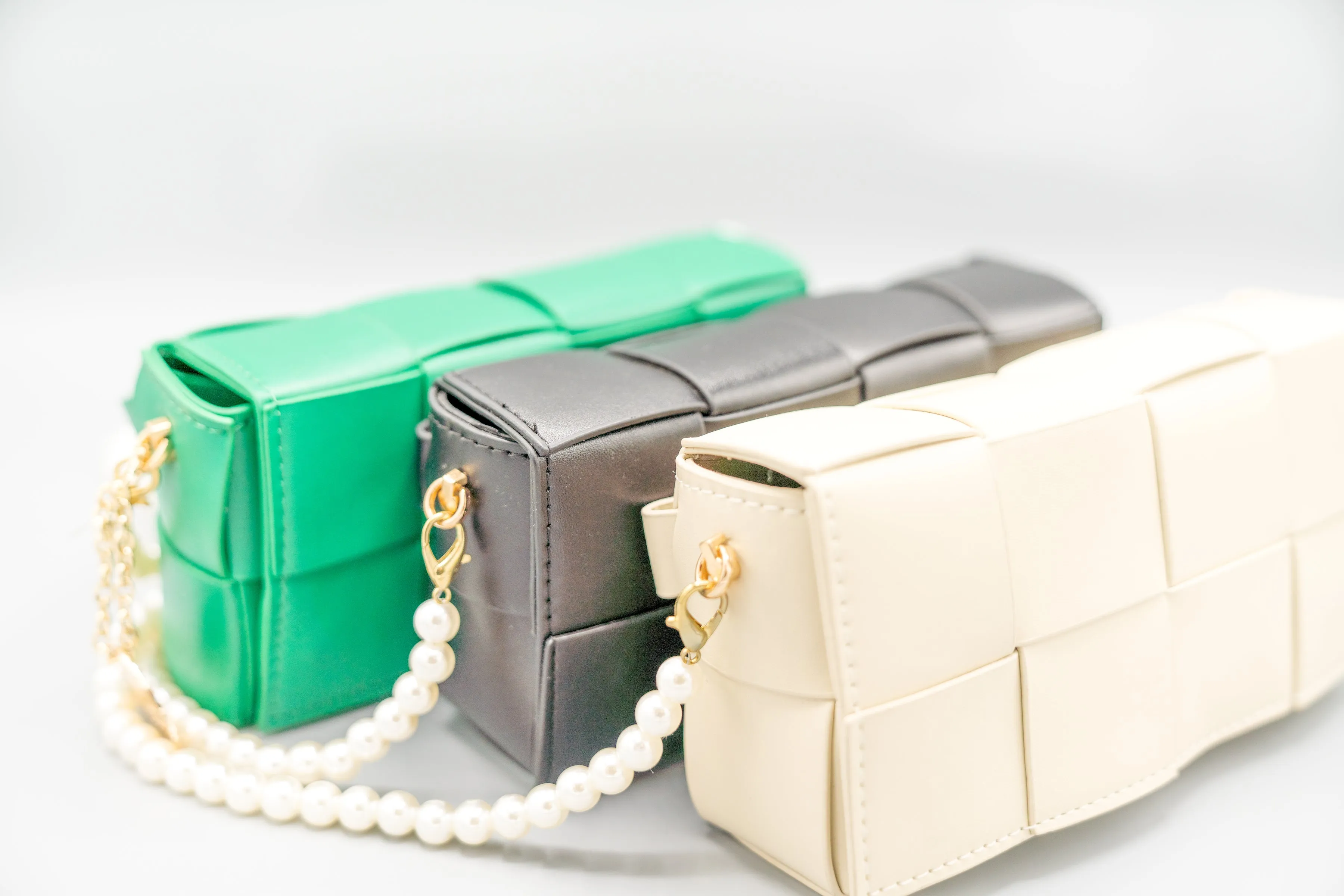 Padded Cassette Cross-Body Bag