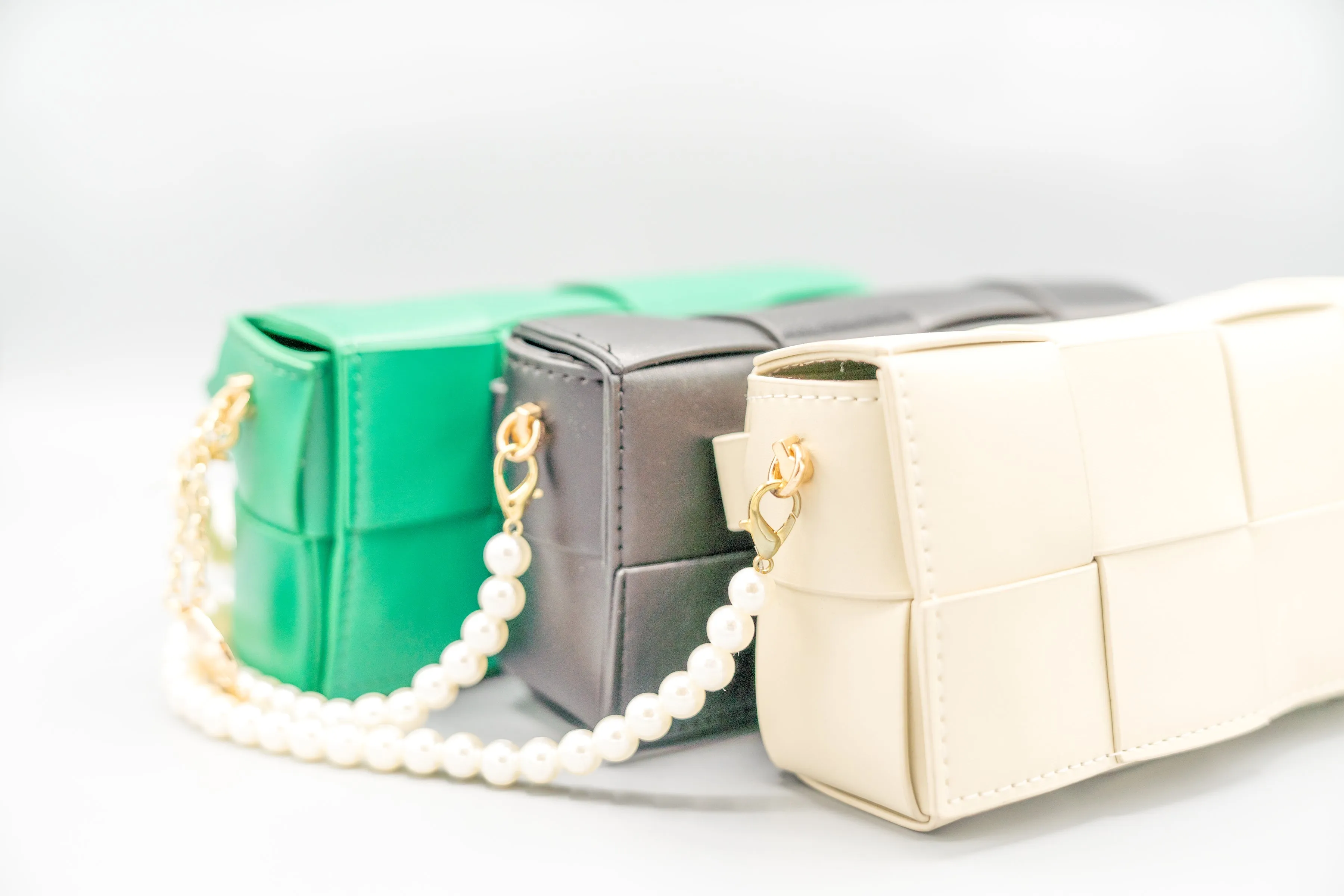Padded Cassette Cross-Body Bag