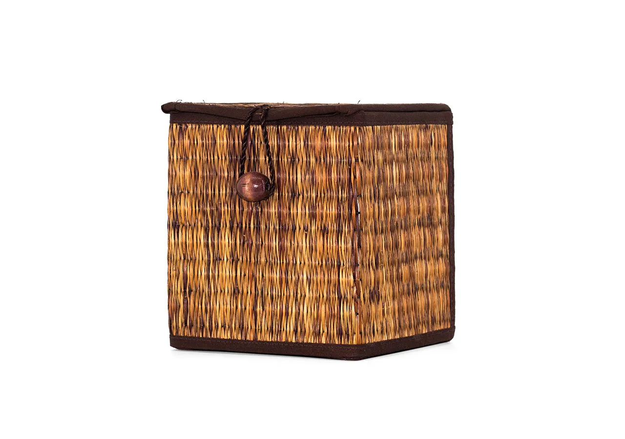 Pecan Tissue Box