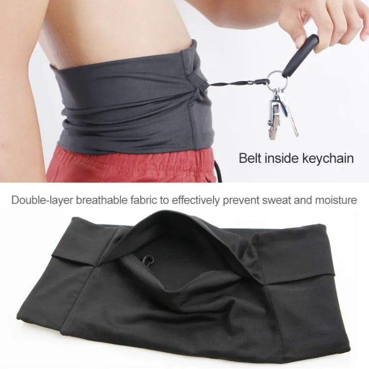 Personal Large-capacity Stretch Tablet Pockets Travel Anti-theft Bag Phone Bag,Size: S(Orange)