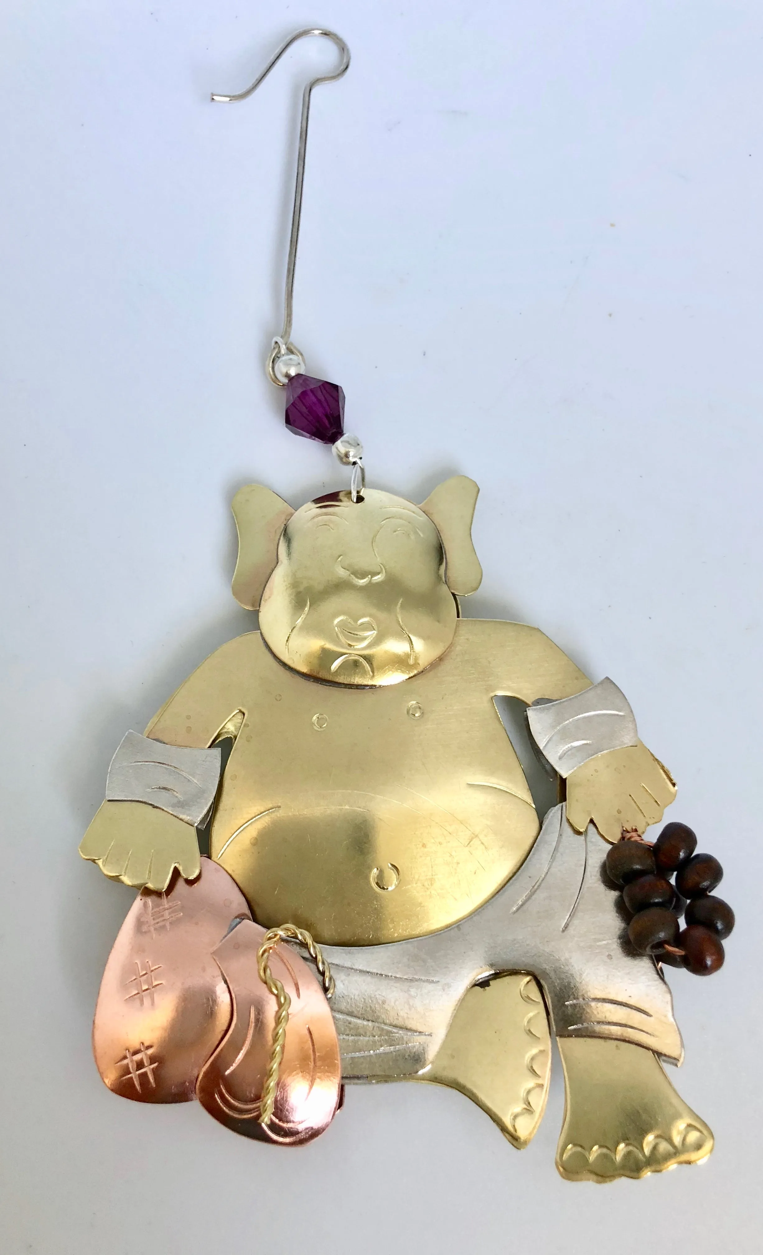 Pilgrim Imports Happy Buddha Ornament - Fair Trade from Thailand