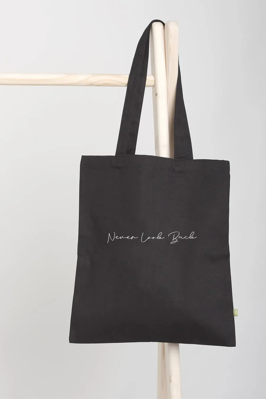 "Never Look Back" Tote Bag