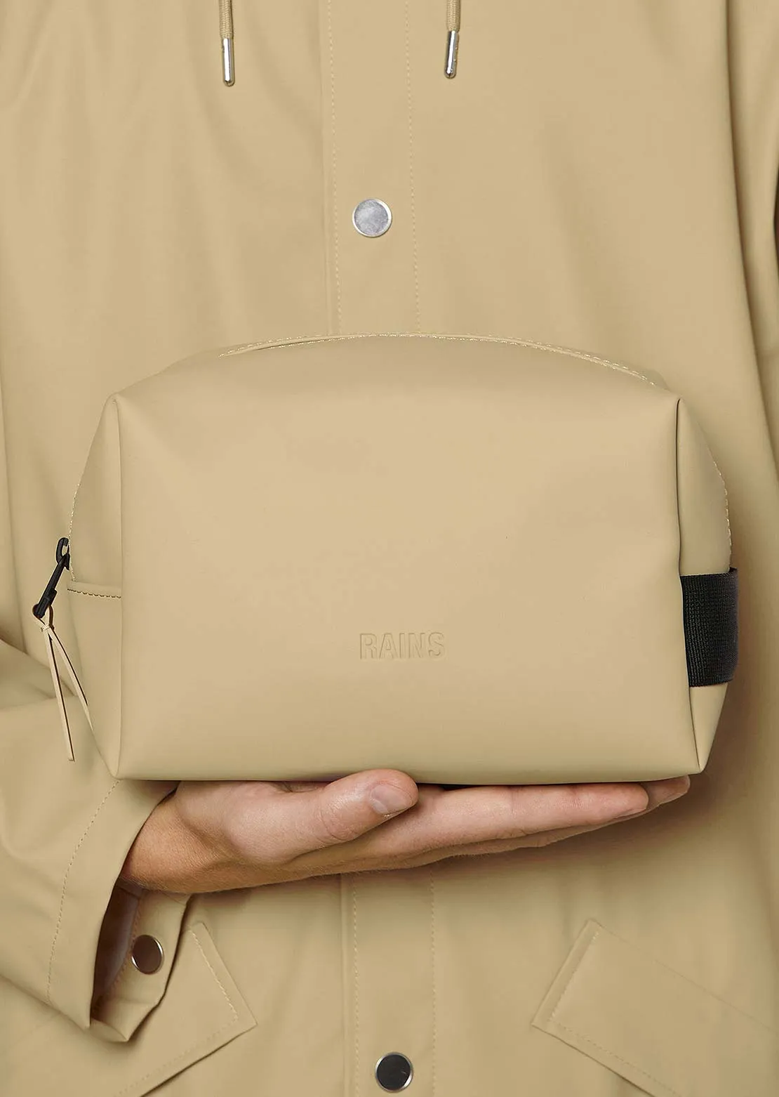 RAINS Unisex Small W3 Wash Bag