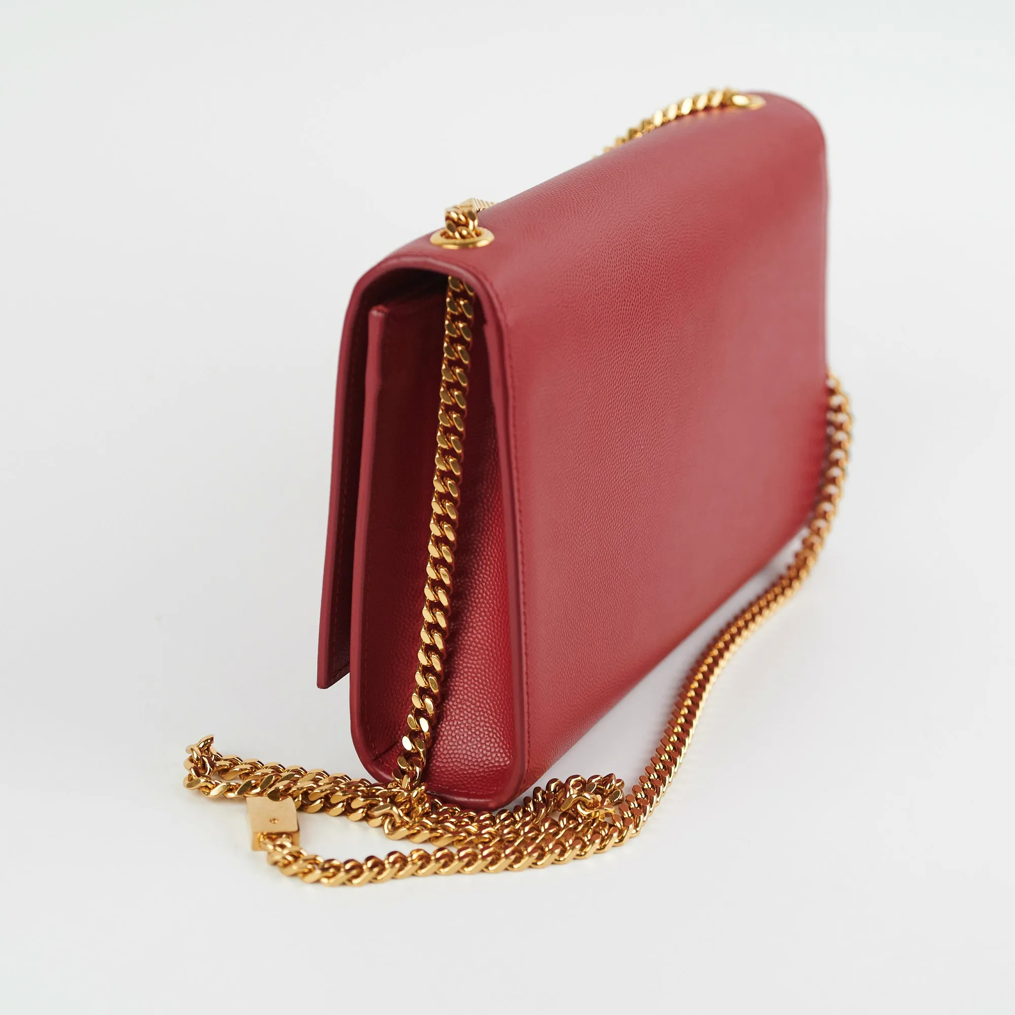 Saint Laurent Red Medium Kate Bag
