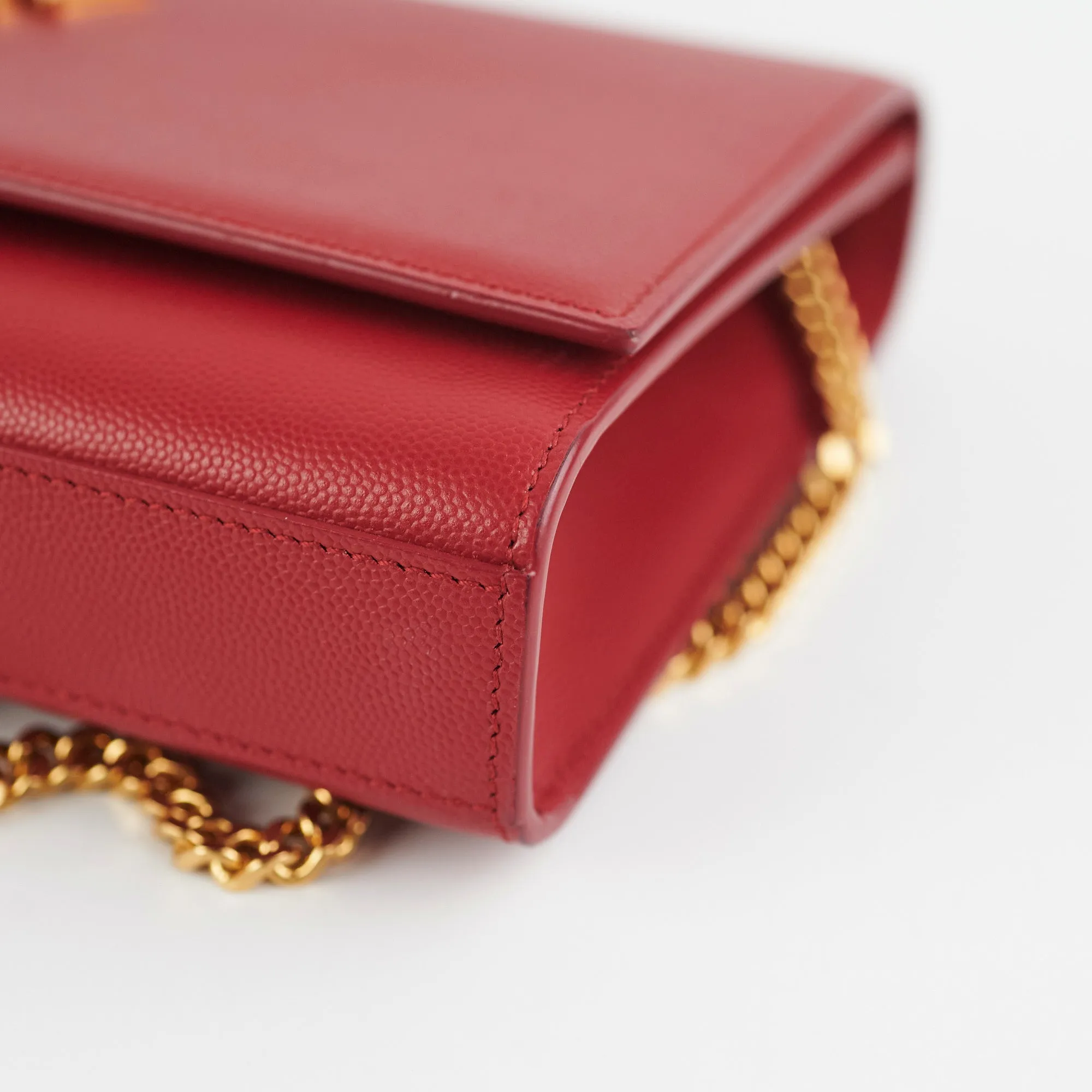 Saint Laurent Red Medium Kate Bag