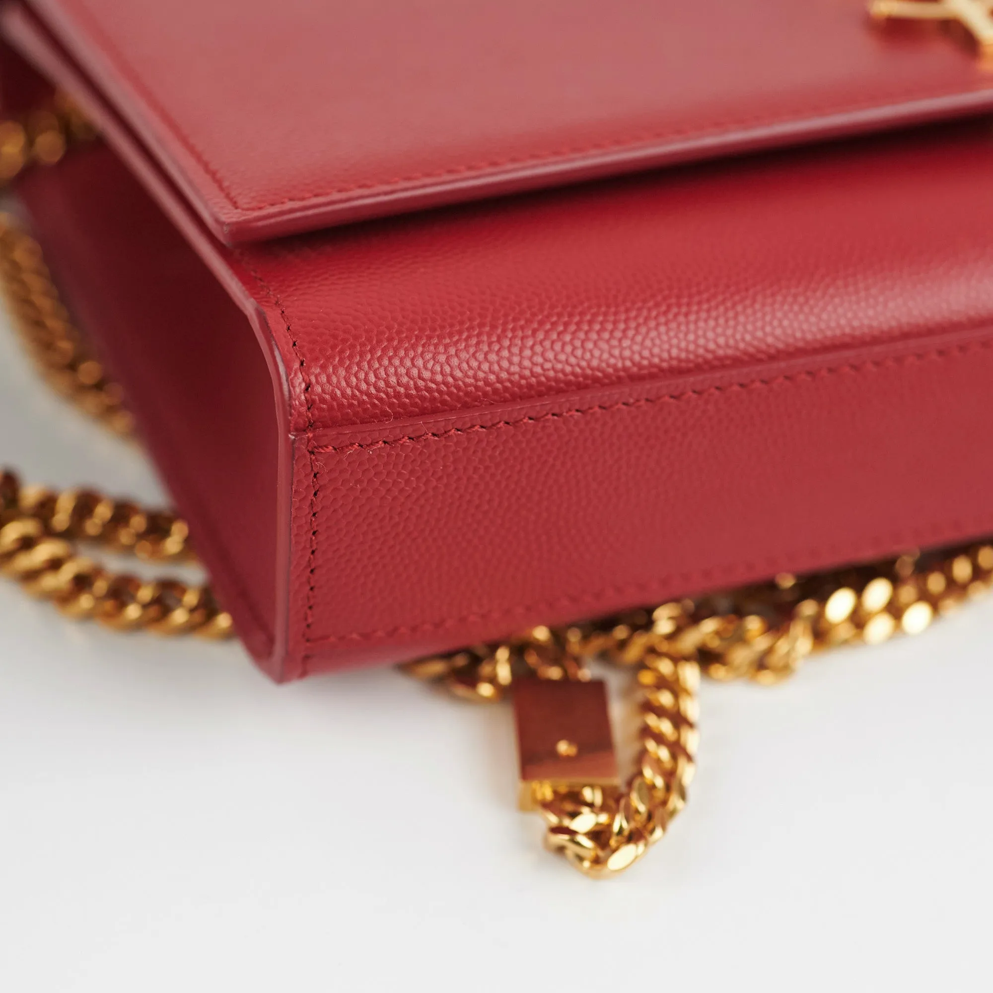 Saint Laurent Red Medium Kate Bag