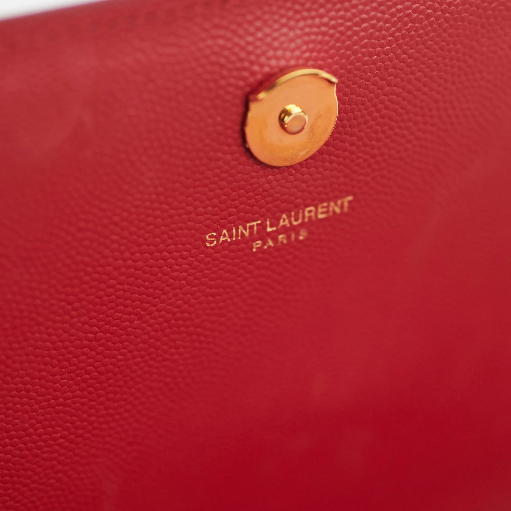 Saint Laurent Red Medium Kate Bag