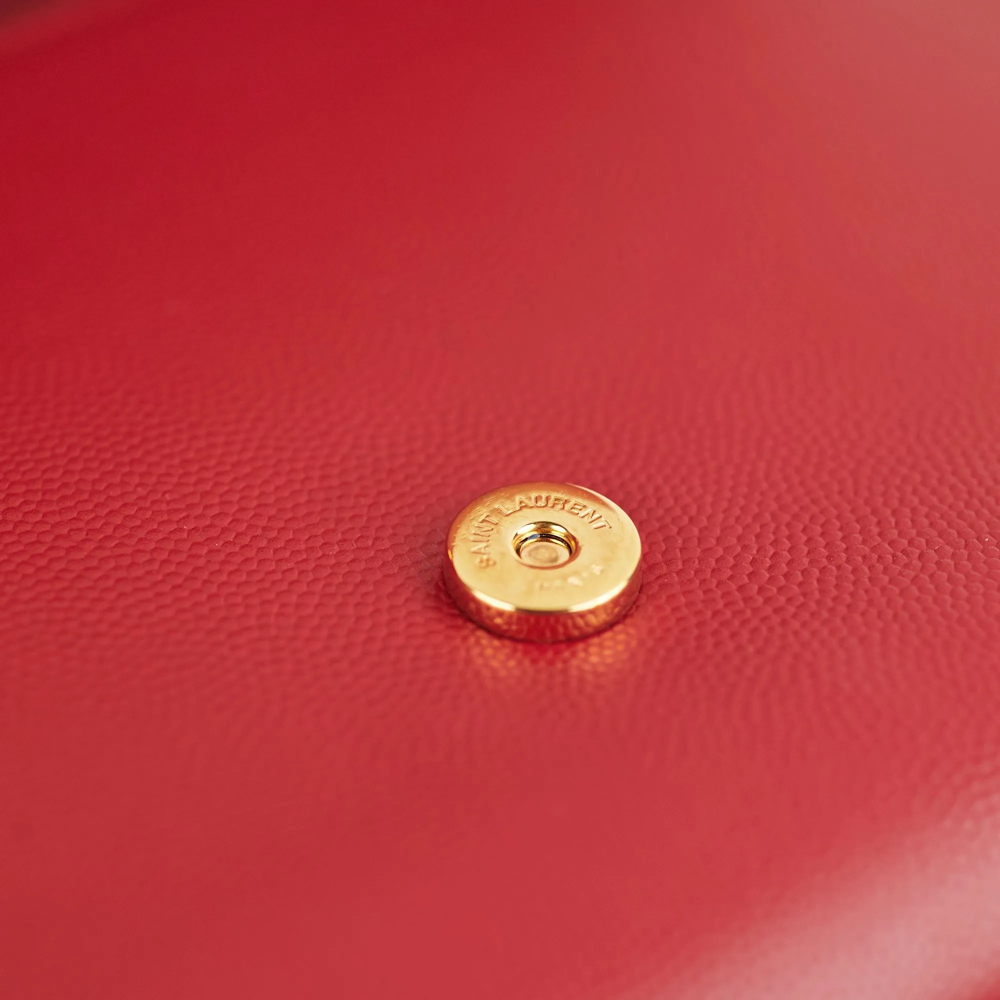 Saint Laurent Red Medium Kate Bag