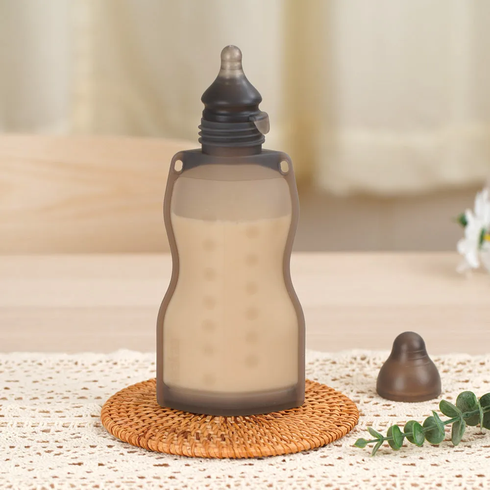 Silicone Squeeze & Feed Bag (260ml)