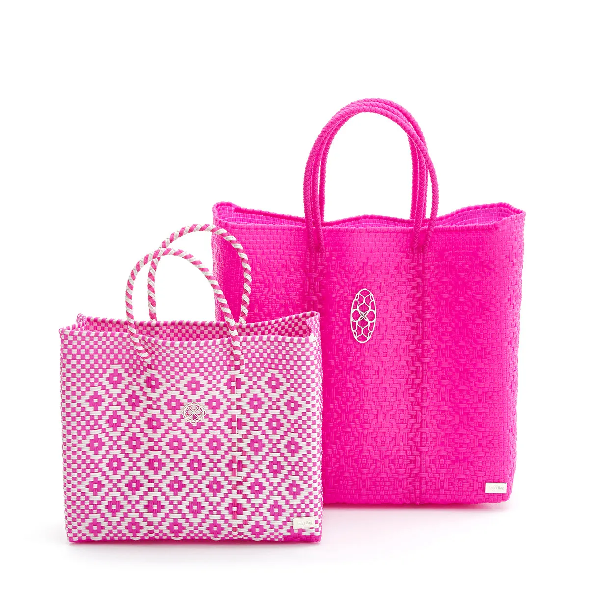 SMALL PINK AZTEC TOTE BAG
