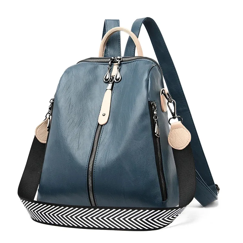 Stylish Duo-Tone Backpack