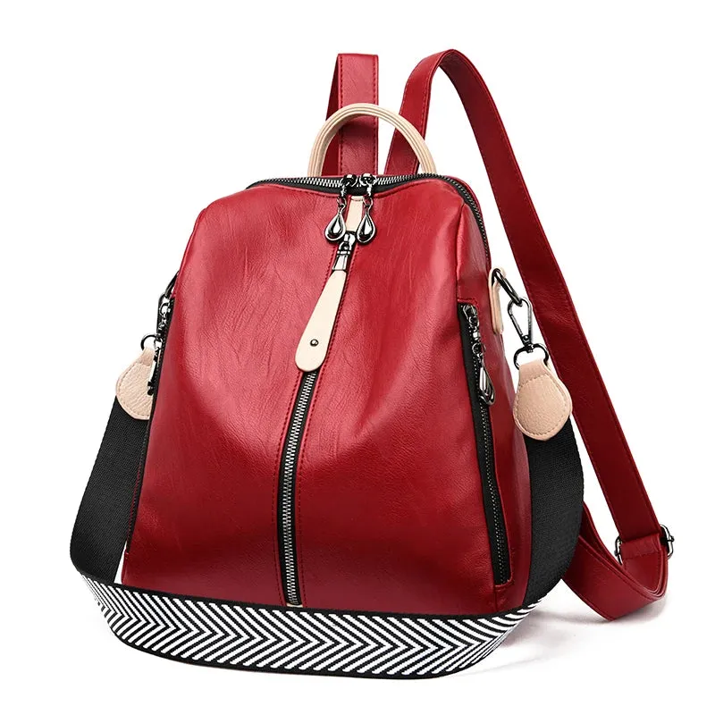 Stylish Duo-Tone Backpack