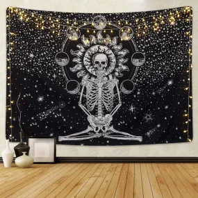 Sun Skull Tapestry