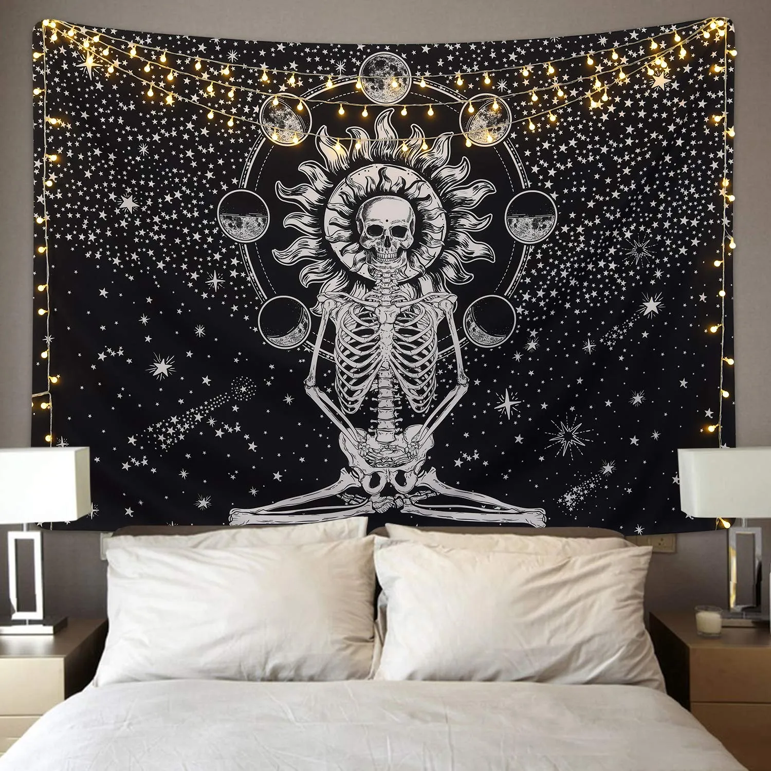 Sun Skull Tapestry