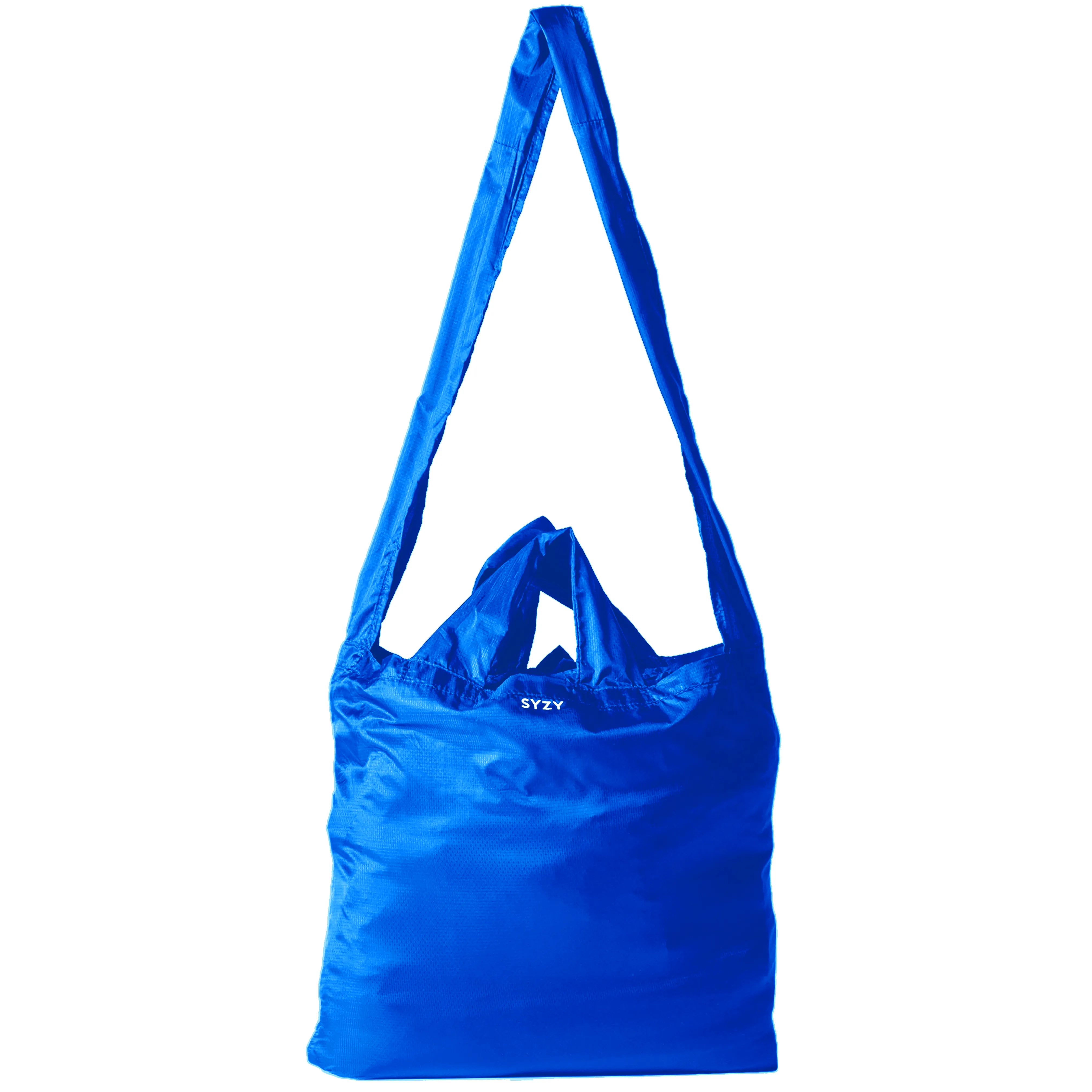 Tetra Mini Foldable Tote - Blue