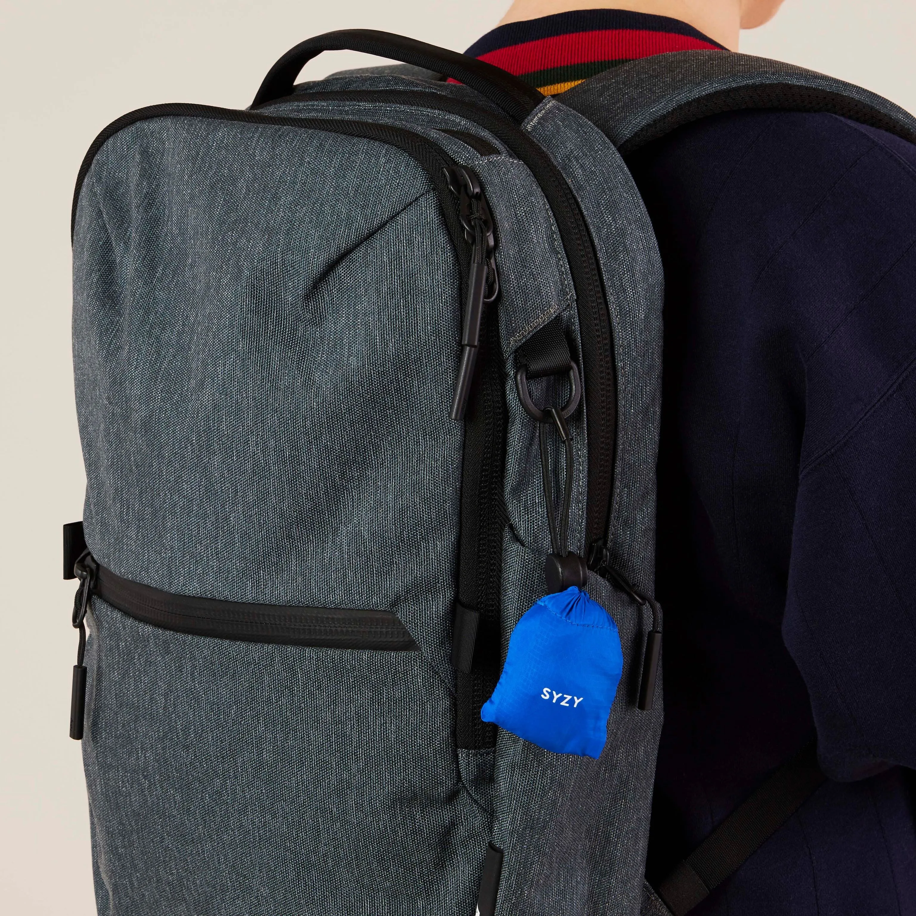 Tetra Mini Foldable Tote - Blue