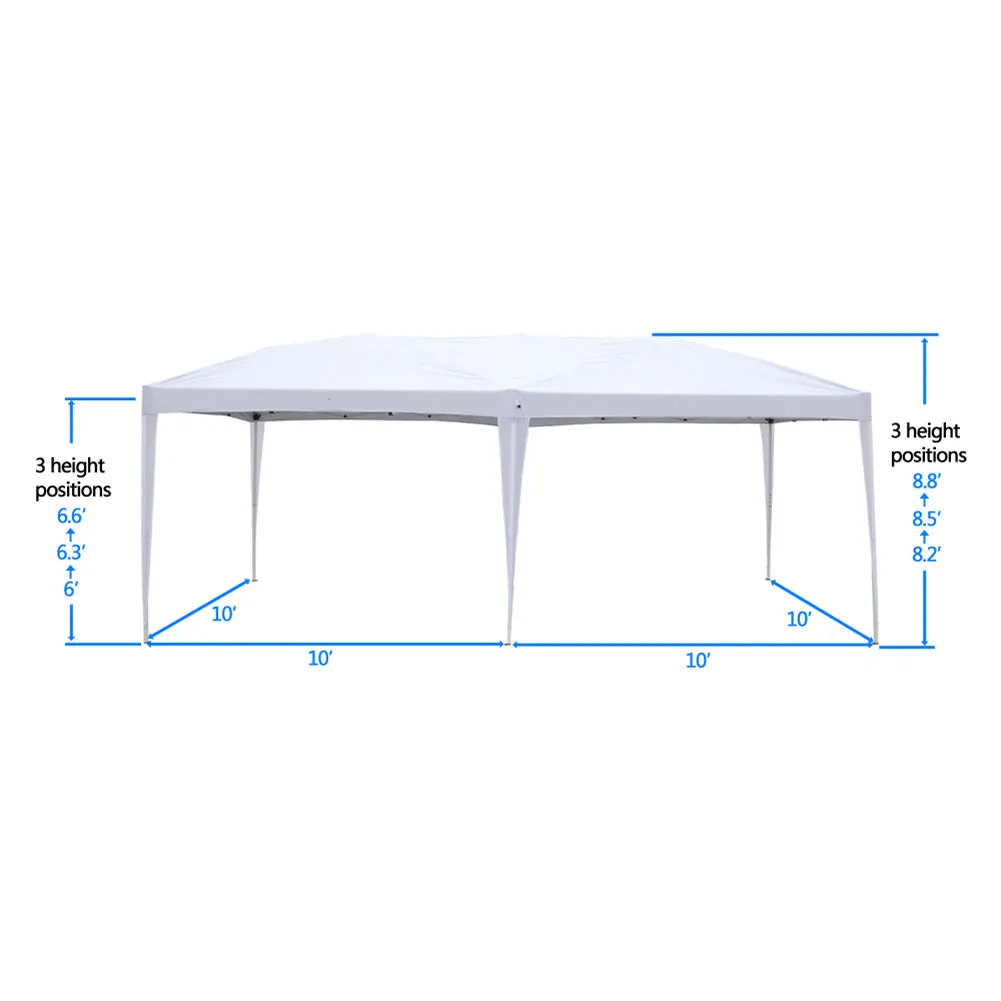 THBOXES Outdoor Camping Folding Tent Waterproof 3 Adjustable Height Oxford Cloth Tent