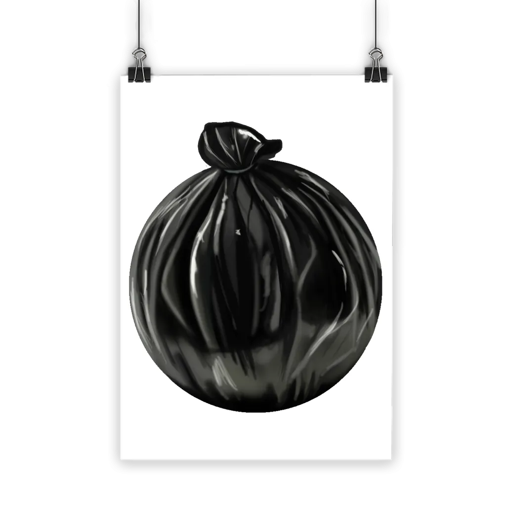 Trash Bag Classic Poster