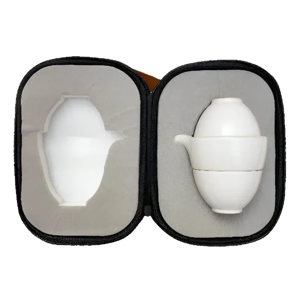 Traveling Tea Set for 2