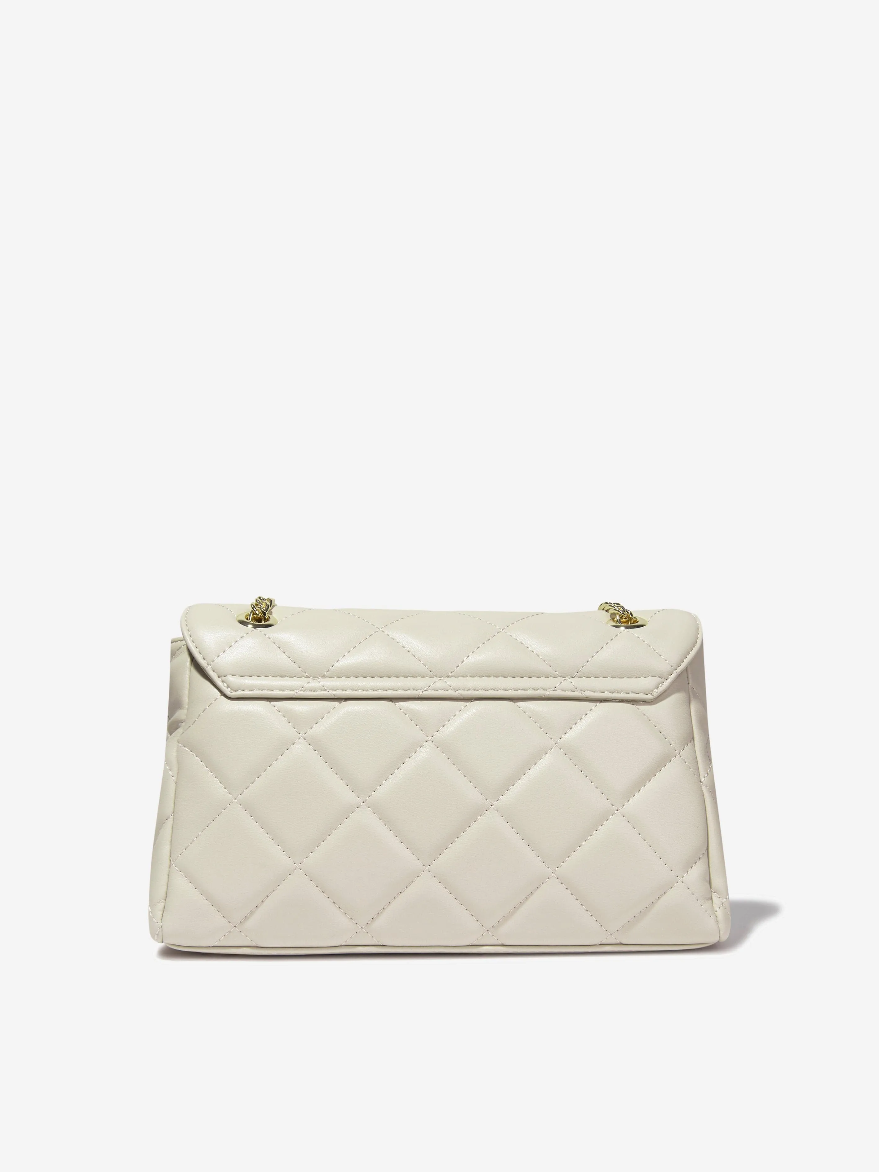 Valentino Girls Ocarina Flap Bag in Cream