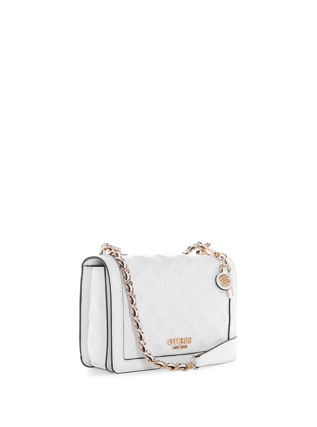 White Abey Crossbody Bag