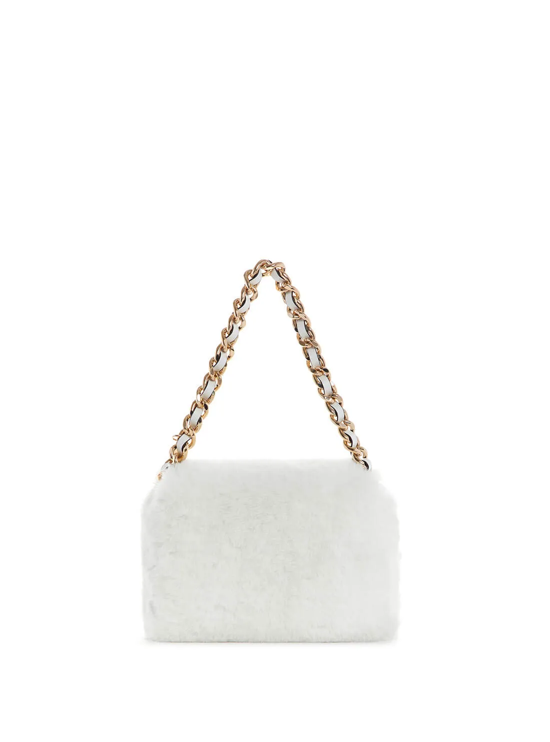 White Giselda Crossbody Flap Bag