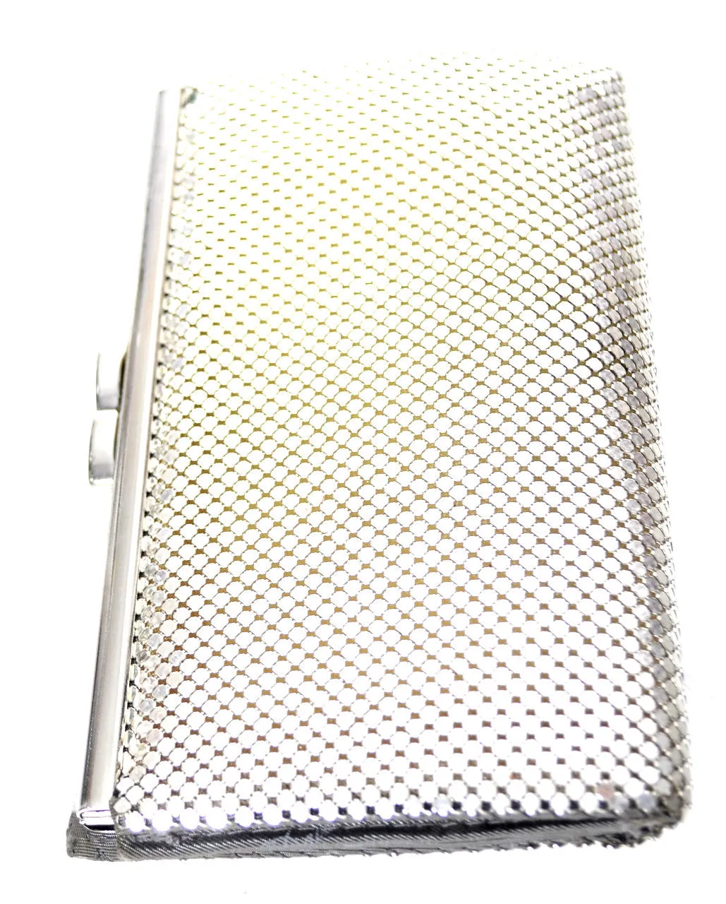 Whiting & Davis Silver Mesh Vintage Wallet