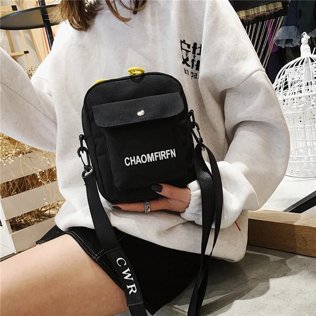 Women Shoulder Bag Fashion Pure Color Casual Tote Outdoor Bag