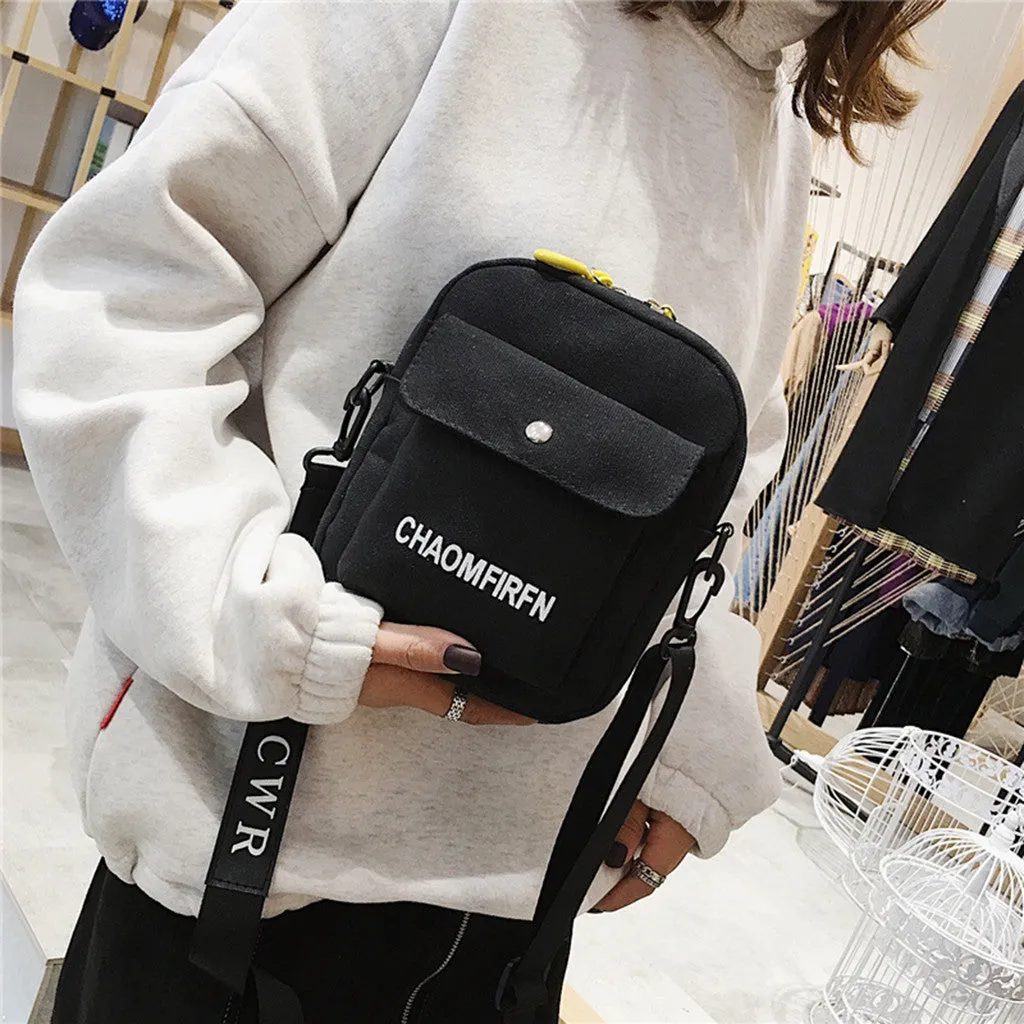 Women Shoulder Bag Fashion Pure Color Casual Tote Outdoor Bag