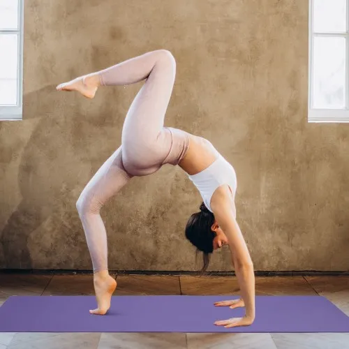 Yoga-1 Kono TPE Non-slip Classic Yoga Mat - Purple And Pink | Eco-friendly & Durable
