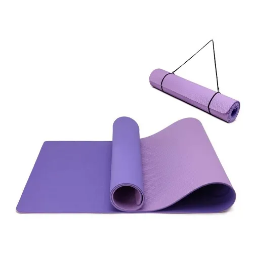 Yoga-1 Kono TPE Non-slip Classic Yoga Mat - Purple And Pink | Eco-friendly & Durable