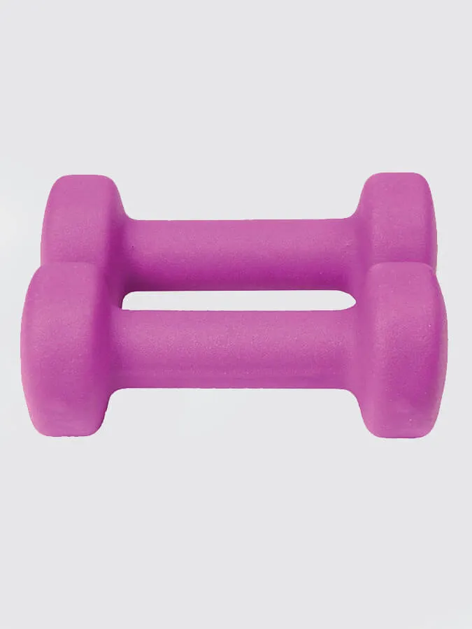 Yoga Mad Pair of 1Kg Neo Dumbbells - Purple