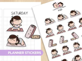 Yoga Planner Stickers